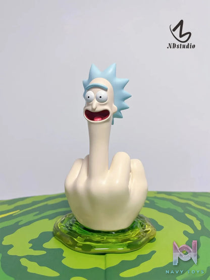 ND Studio – Rick and Morty Middle Finger Rick