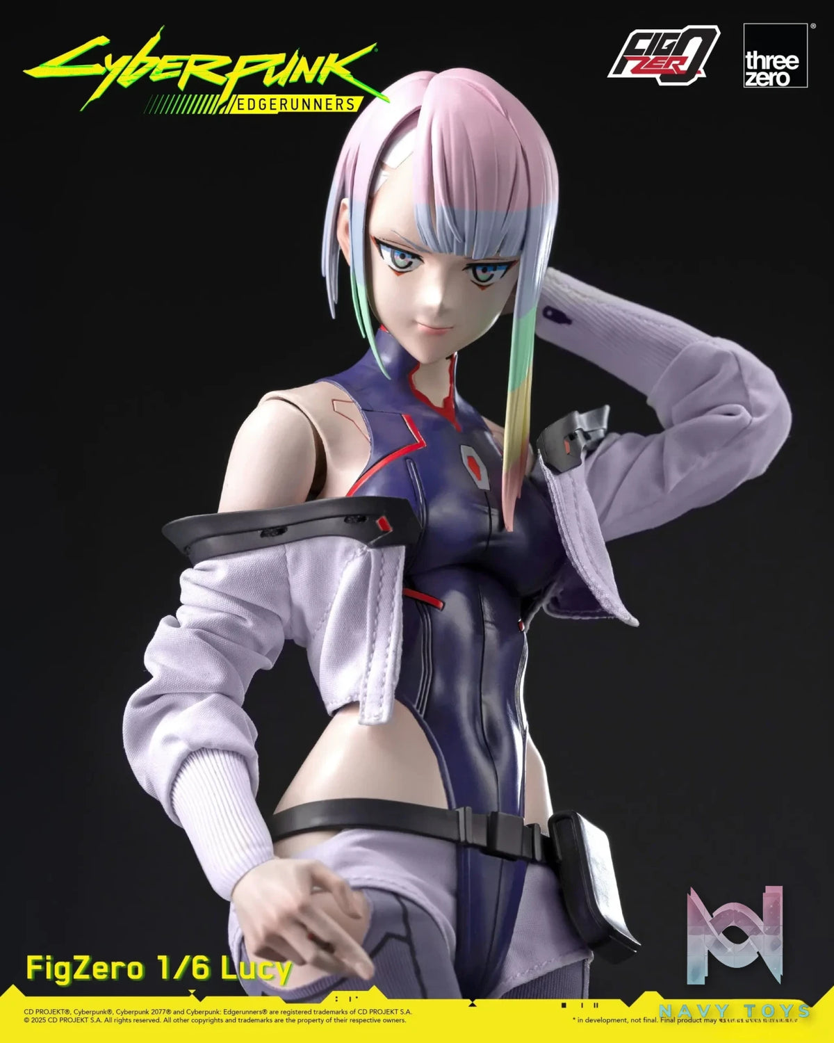 Threezero – Cyberpunk: Edgerunners FigZero 1/6 Lucy 3Z06000W0 (Licensed)