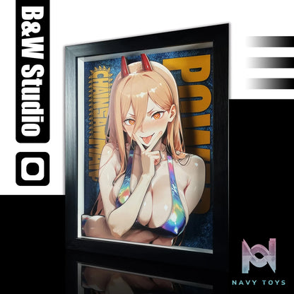 B&W Studio – ***** Swimsuit Half-Body 3D Decorative Painting ********​****