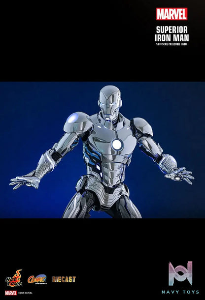 Hottoys – Marvel Comics Superior Iron Man 1/6th scale Collectible Figure CMS026D73 (Licensed)