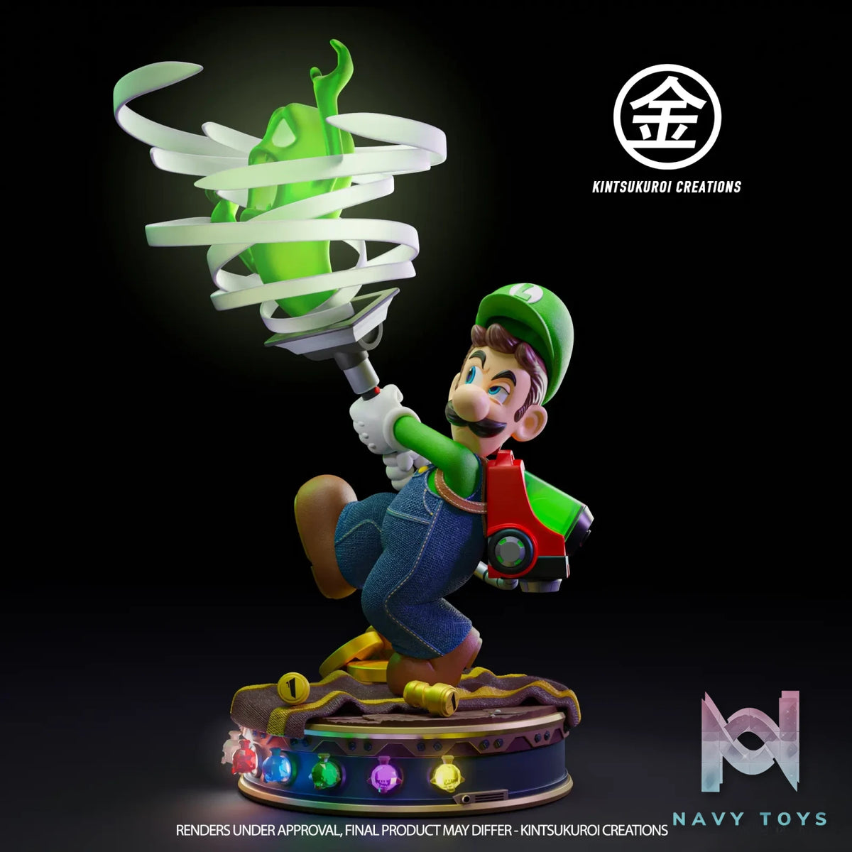 Kintsukuroi Creations Studio – Super Mario Luigi’s Mansion 3