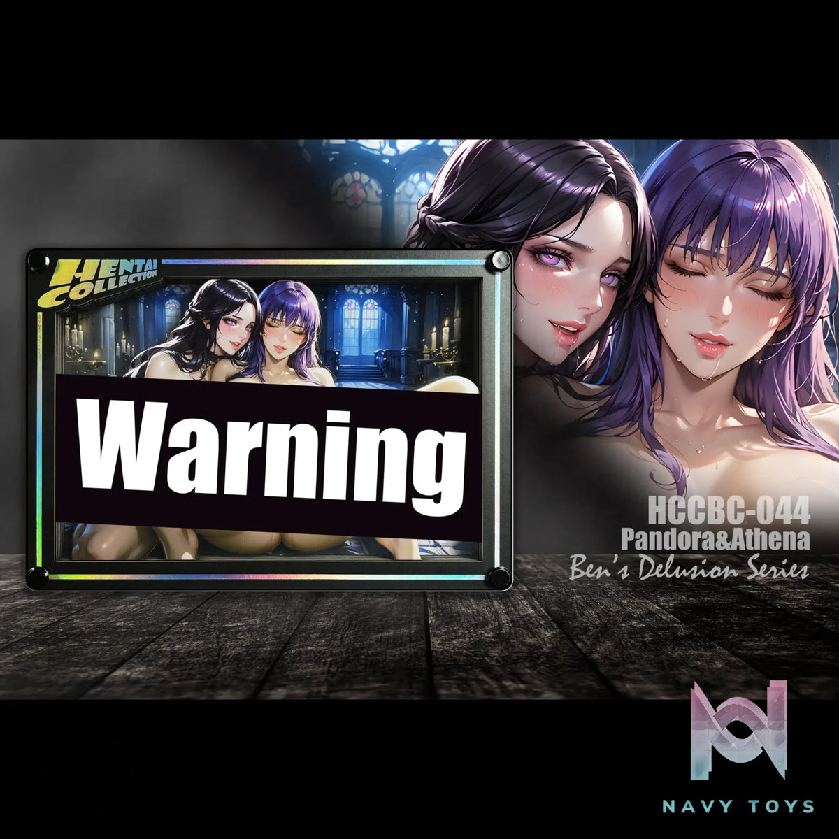 B&W Studio – Ben’s Delusion World Series Desktop Decor Card #44 Pandora & Athena Saint Seiya