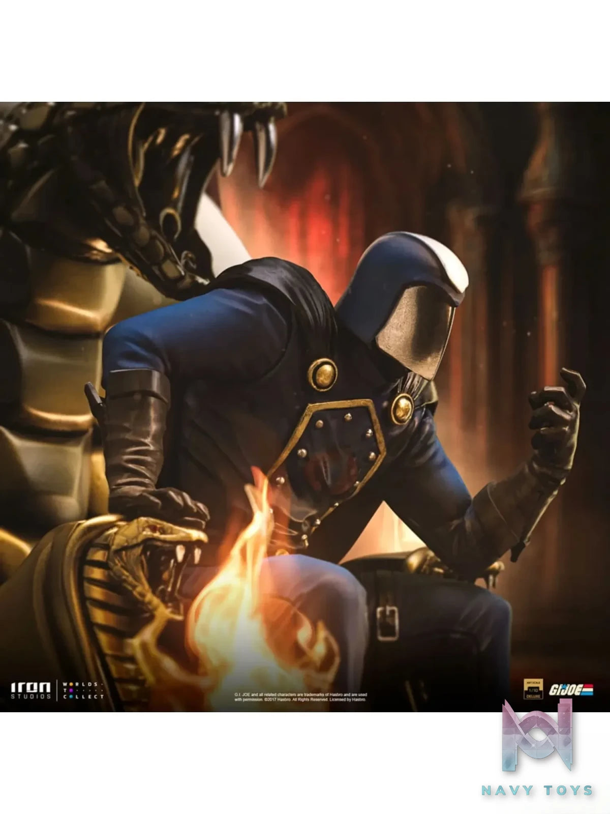 Iron Studios – Cobra Statue G.I. Joe Art Scale HASBR122225-10 (Licensed)