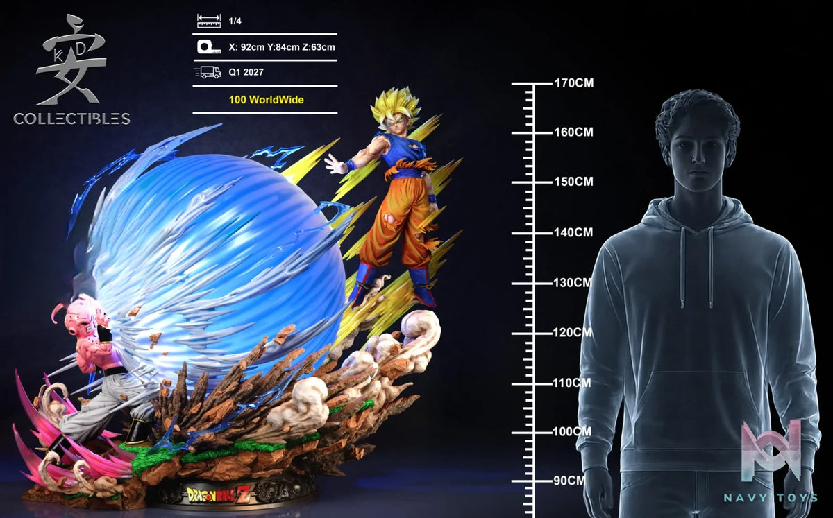 KD Collectibles – Goku vs Kid Buu Dragon Ball