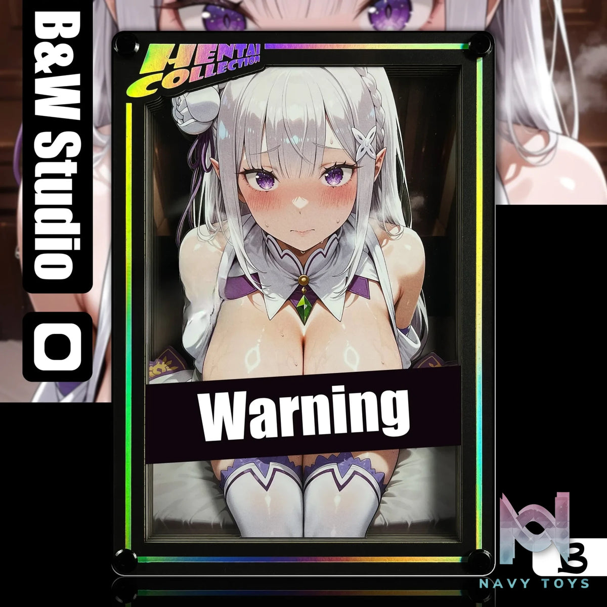 B&W Studio – Emilia AI Creator Series Desktop Decor Card #26 Re:ZERO – Starting Life