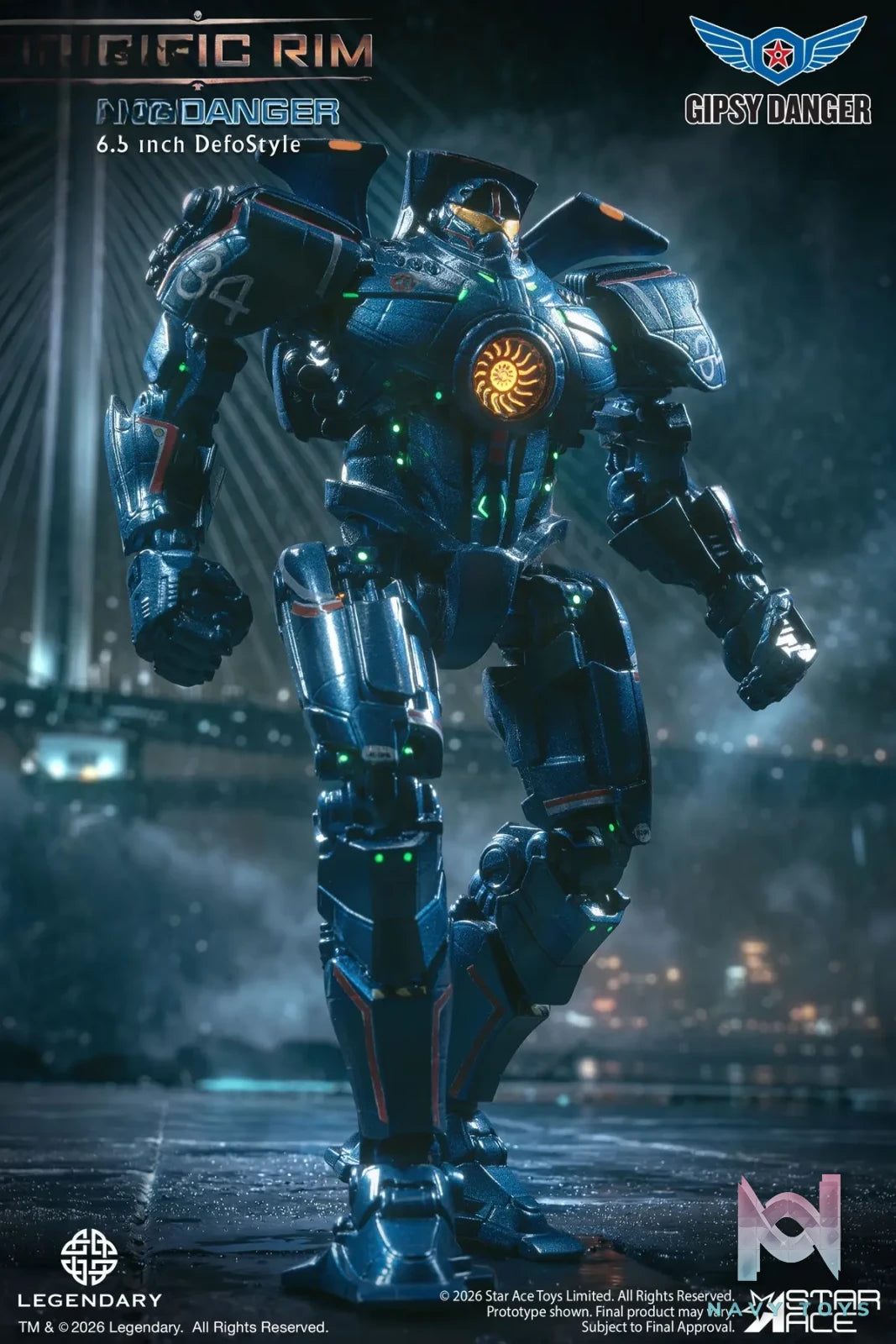 Star Ace Toys – Pacific Rim DefoStyle Gipsy Danger X Cherno Alpha SA7011 SA7012 SA7013 SA7014 SA7015 (Licensed)
