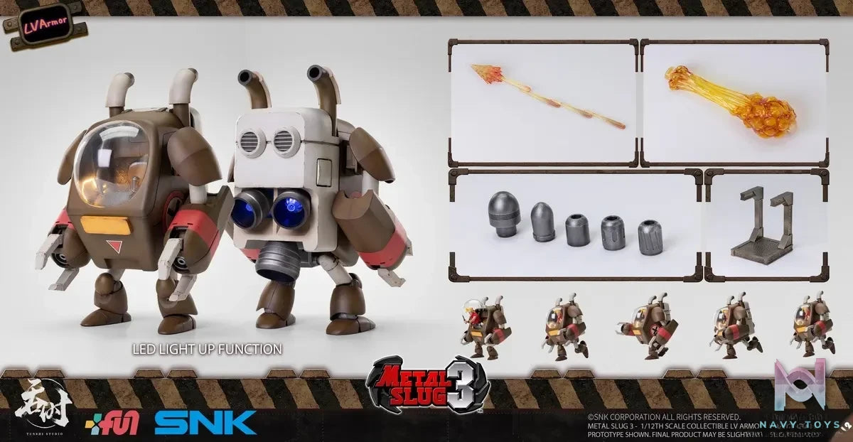 TunShi Studio – 1/12 SNK Licensed Product ‘Metal Slug 3’ Gravity Mecha LV Armor TS-013
