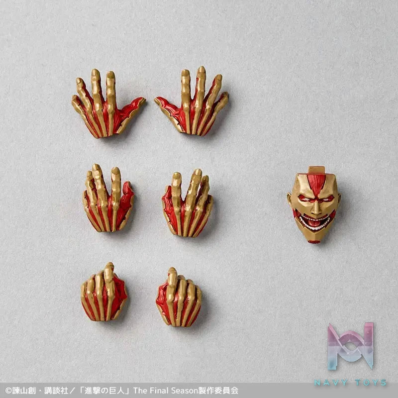 Kaiyodo – Revoltech Amazing Yamaguchi Attack on Titan Armored Titan & Female Titan (Licensed)