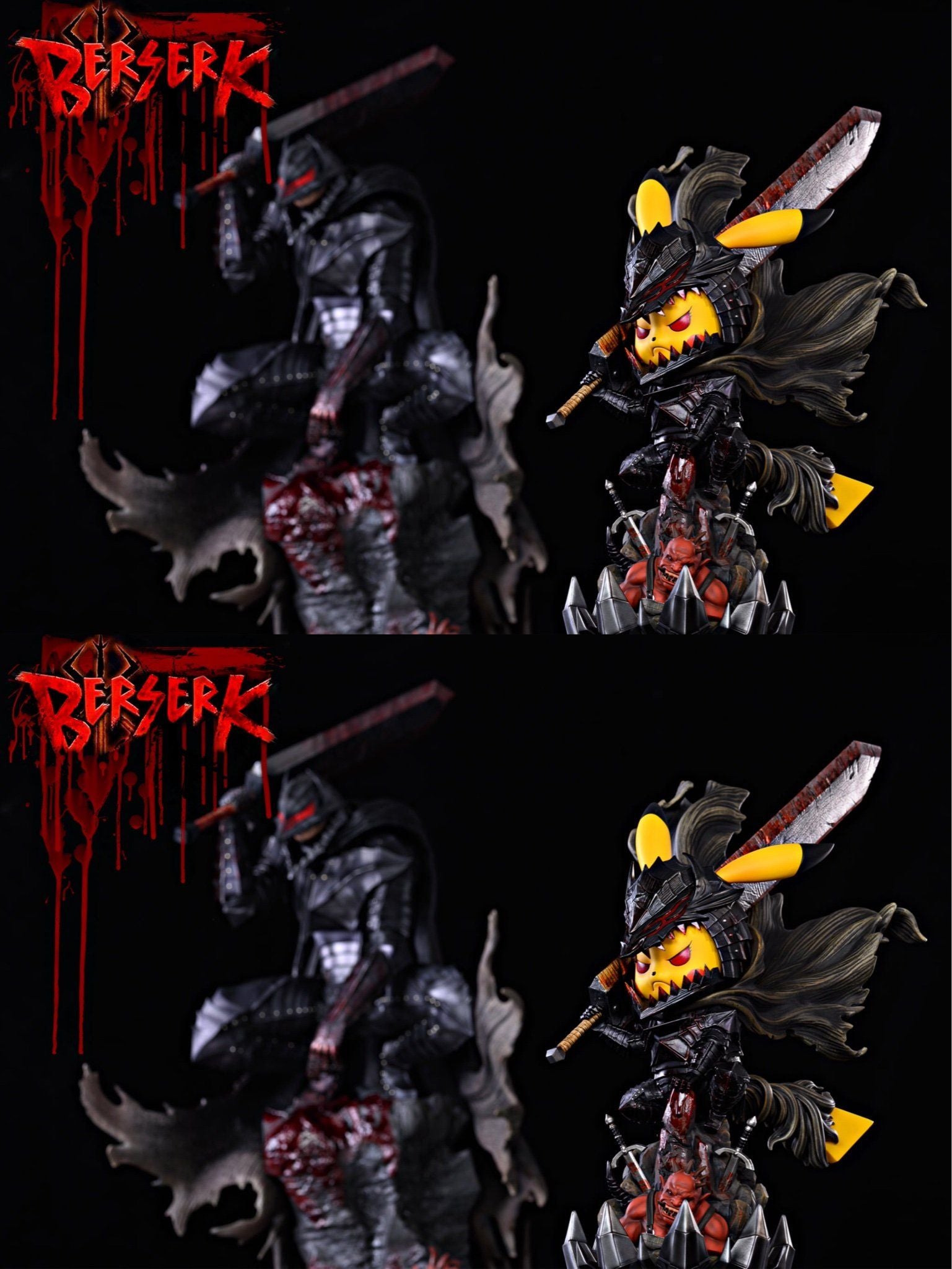 Pikachu Cosplay Guts - Pokemon - MKE Studio resin statue MKE Studio anime figure