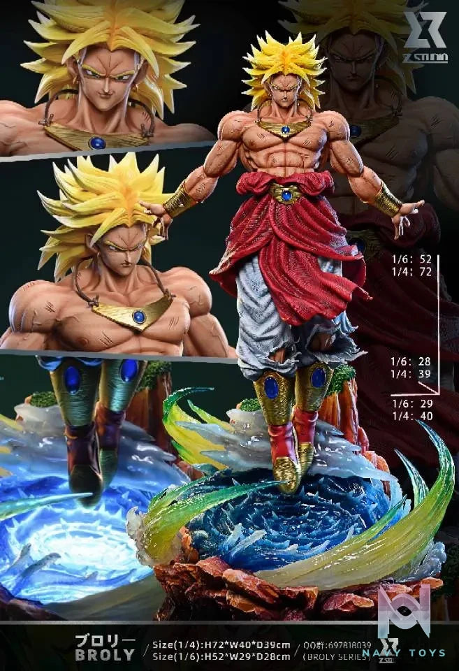 Z Studio – Dragon Ball Broly Series Super Saiyan Broly