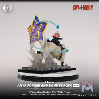 Tsume Studio – Ikigai SPY X FAMILY Anya Forger and Bond Forger 1/6 Statue (Licensed)
