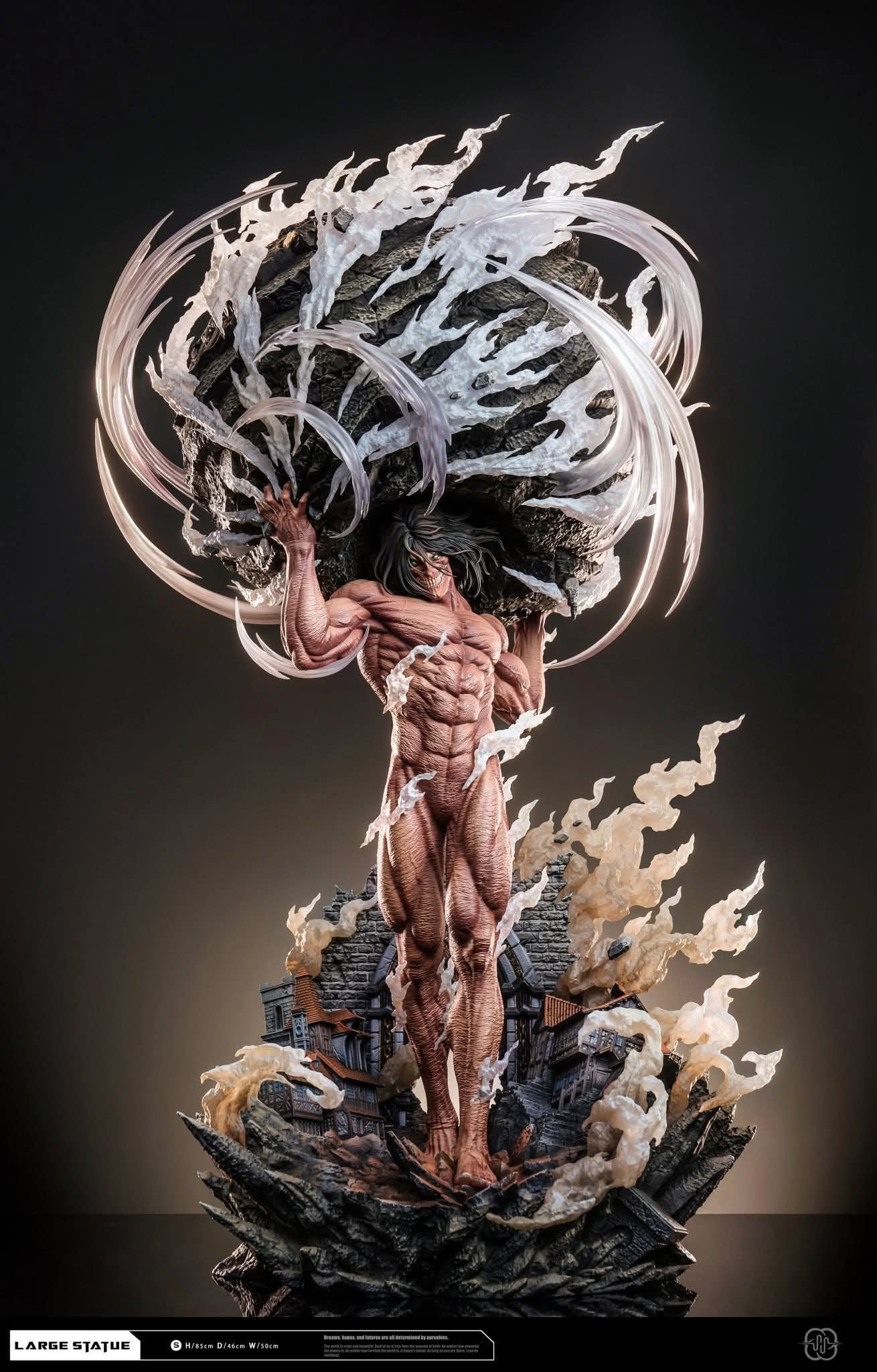 Eren TiTan resin statue Hertz studio anime figure