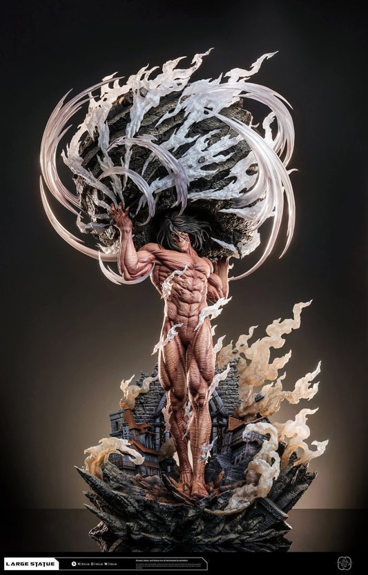 Eren TiTan resin statue Hertz studio anime figure