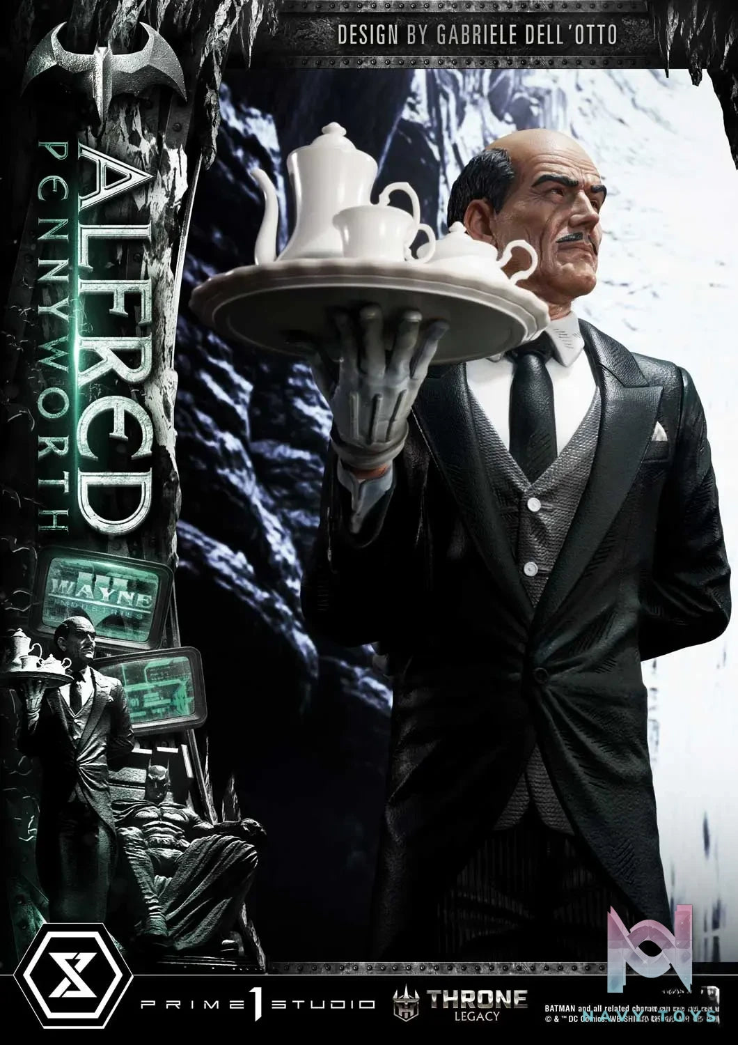 Prime 1 Studio – Throne Legacy Batman (Comics) Alfred Pennyworth TLCDC-02 TLCDC-02S (Licensed)