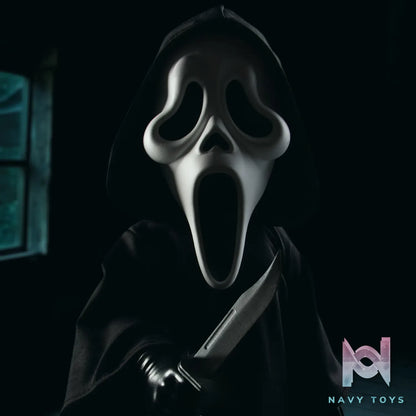 Mezco Studio – 1/12 Collective Scream Ghostface Action Figure (Licensed)