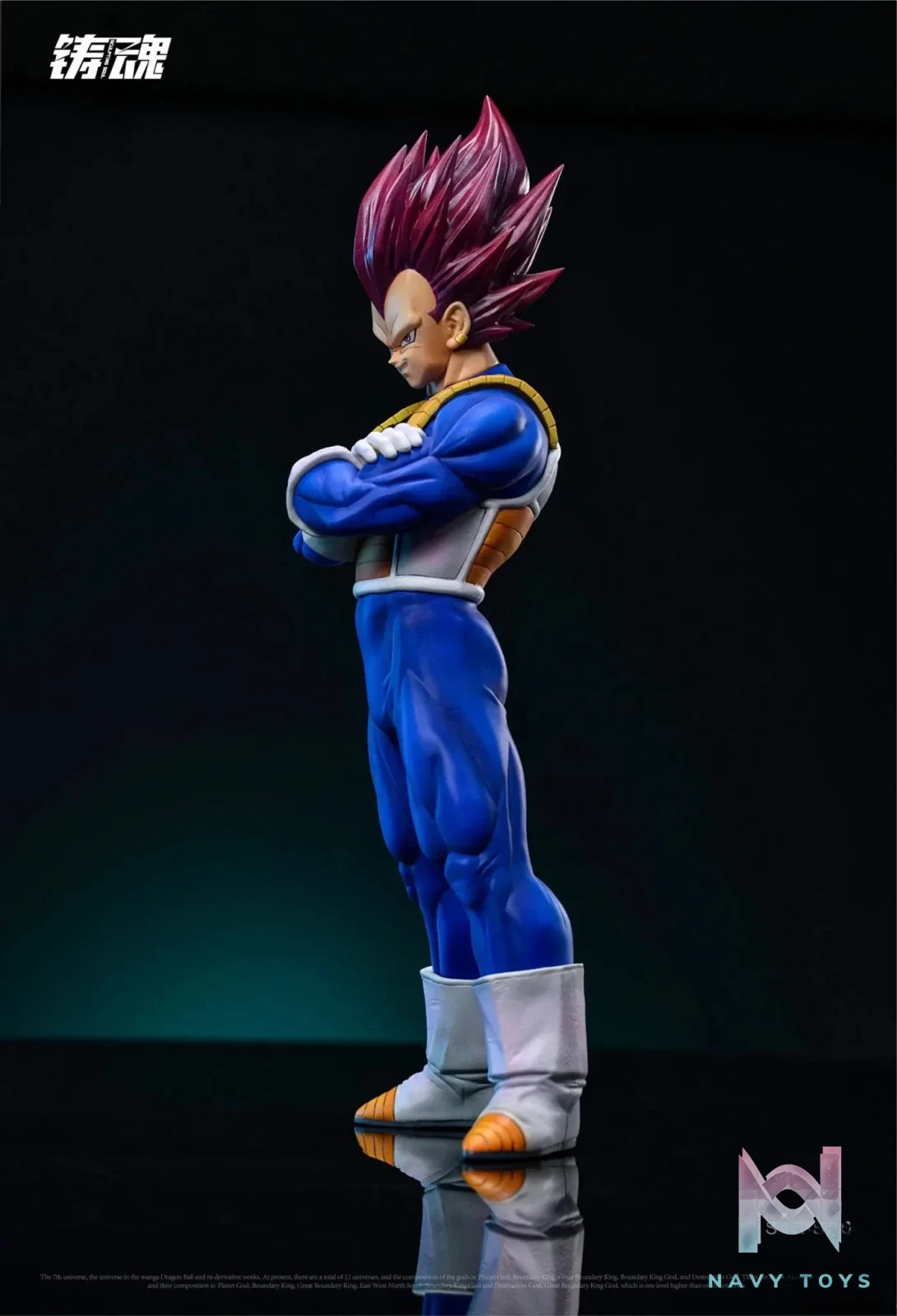 Sculpting Soul Studio - Super Warriors of Universe 7 (Goku, Vegeta, Gohan, Piccolo, Broly) resin statue Navy Toys anime figure