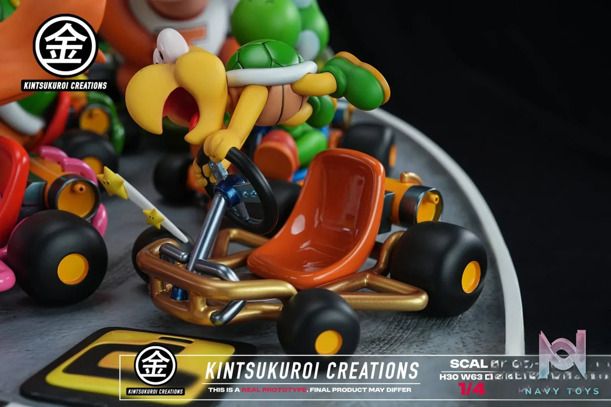 Kintsukuroi Creations Studio – SUPER MARIO KART DIORAMA Super Mario