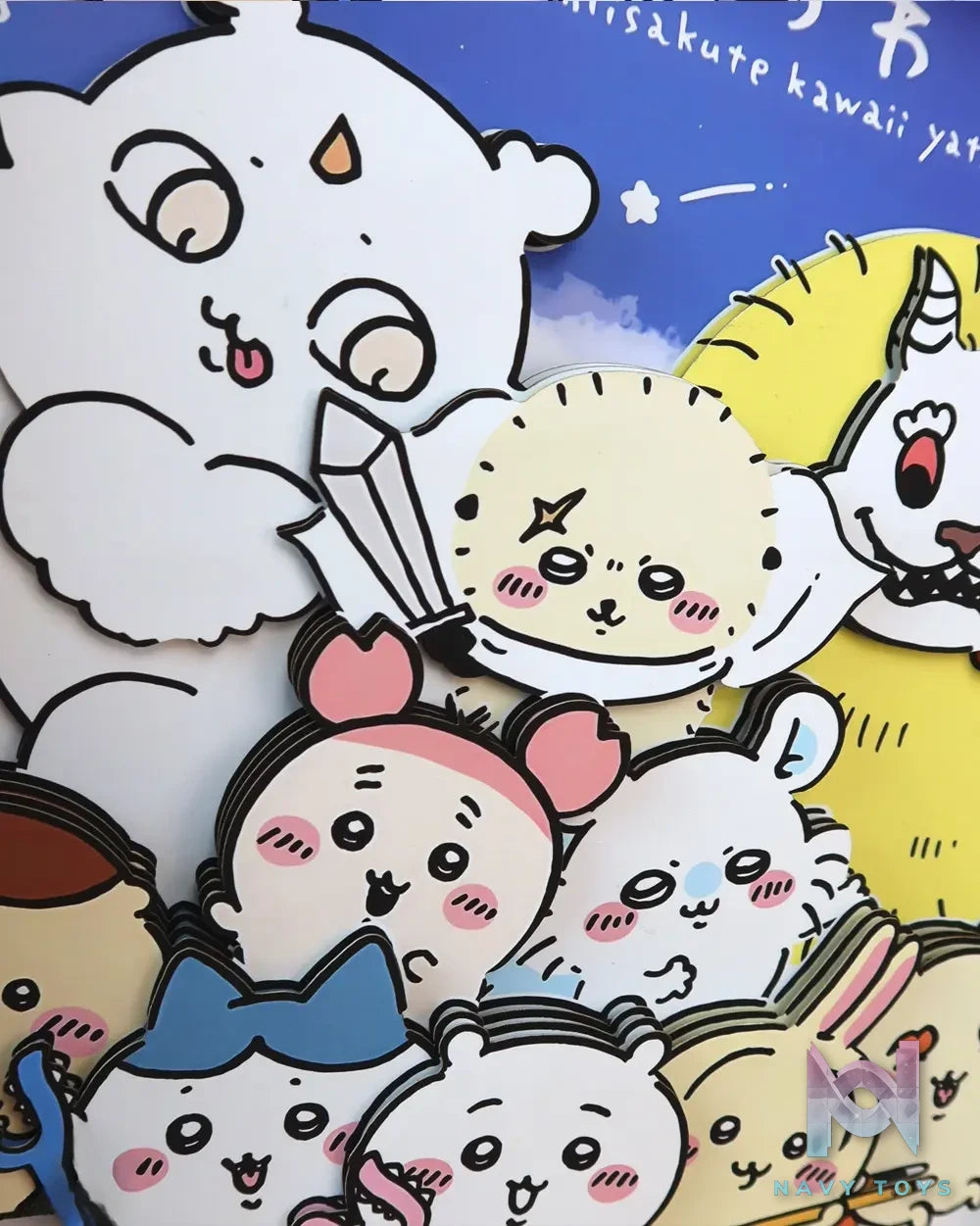 KALA HOME Studio – Chiikawa Multiple Characters 3D Decorative Painting Chiikawa