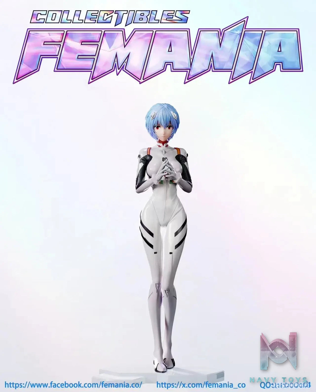 Femania Collectibles Studio – Neon Genesis Evangelion Rei Ayanami
