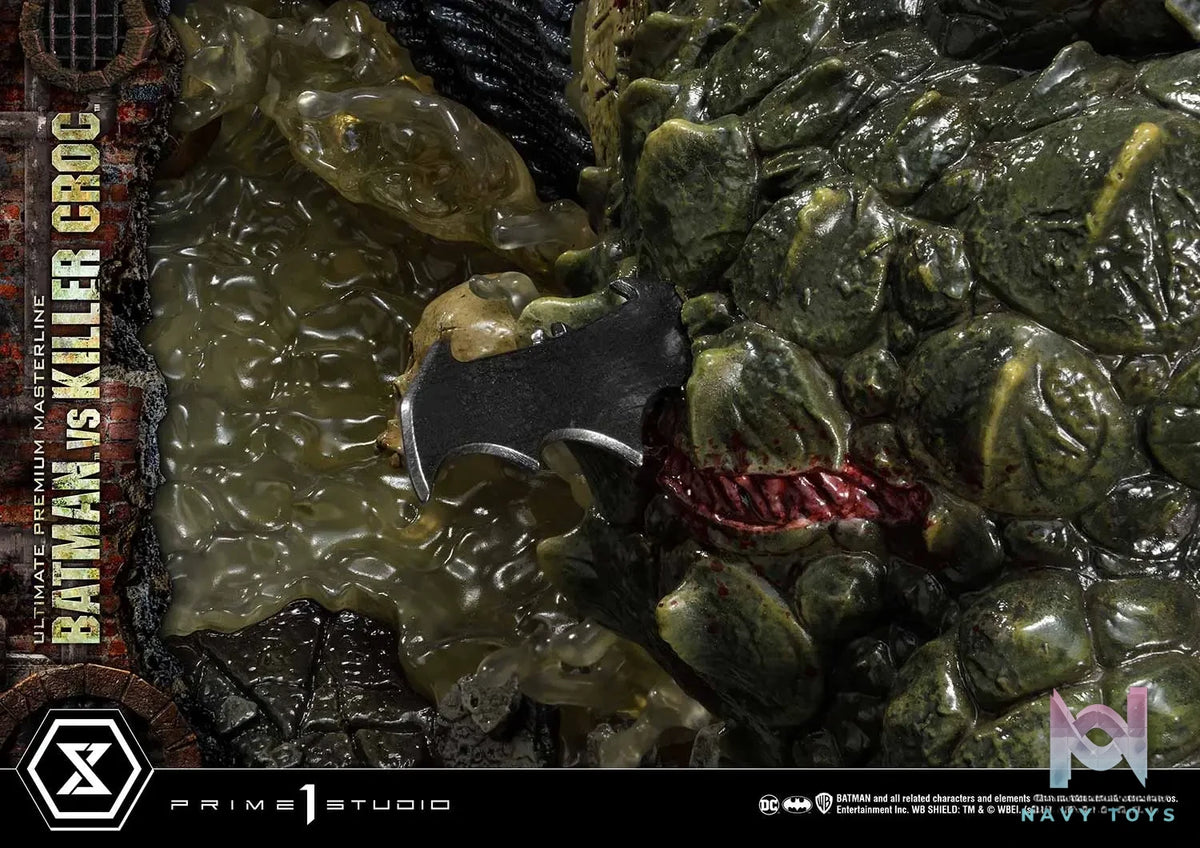 Prime 1 Studio – Ultimate Premium Masterline Batman (Comics) Batman Versus Killer Croc UPMDC-07 UPMDC-07DX UPMDC-07DXS (Licensed)