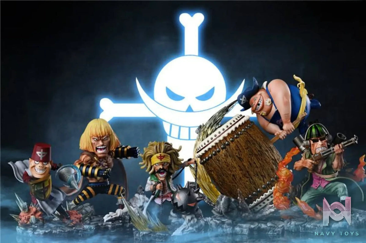 G5 Studio – One Piece The Whitebeard Pirates – Rakuyo and Curiel