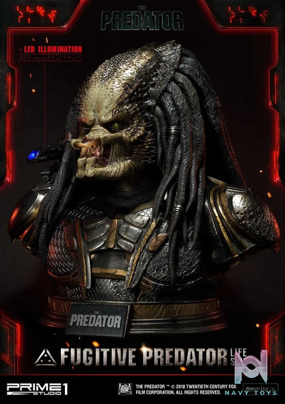 Prime 1 Studio – Life Size Bust The Predator (Film) Fugitive Predator LSTPR-01 LSTPR-01DX (Licensed)