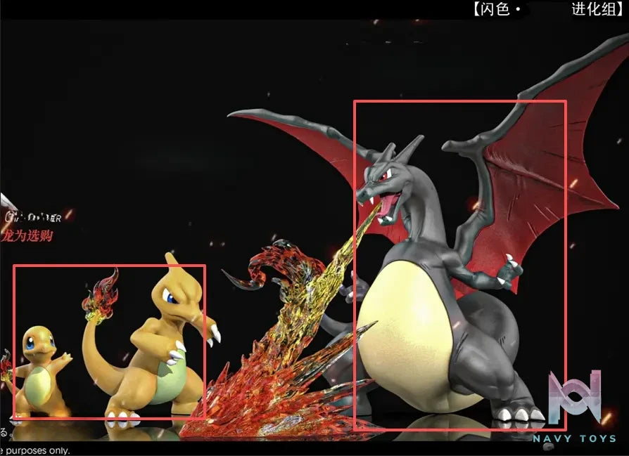 Wang Wang Studio – Charizard Evolution Set Pokémon