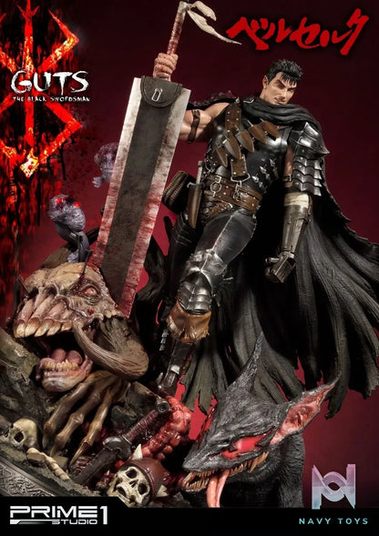 Prime 1 Studio – Ultimate Premium Masterline Berserk Guts, The Black Swordsman UPMBR-01 UPMBR-01EX UPMBR-01BN (Licensed)