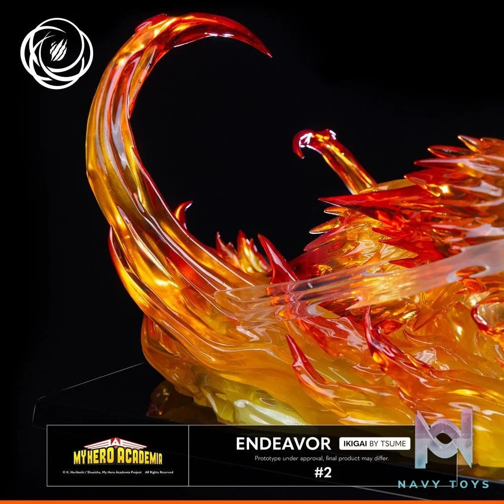 Endeavor Ikigai - My Hero Academia - Tsume Art resin statue Tsume Art Studio anime figure