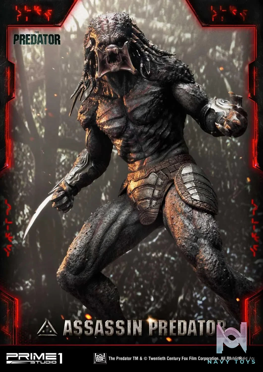 Prime 1 Studio – Premium Masterline The Predator (Film) Assassin Predator PMTPR-02 PMTPR-02DX PMTPR-02UT (Licensed)