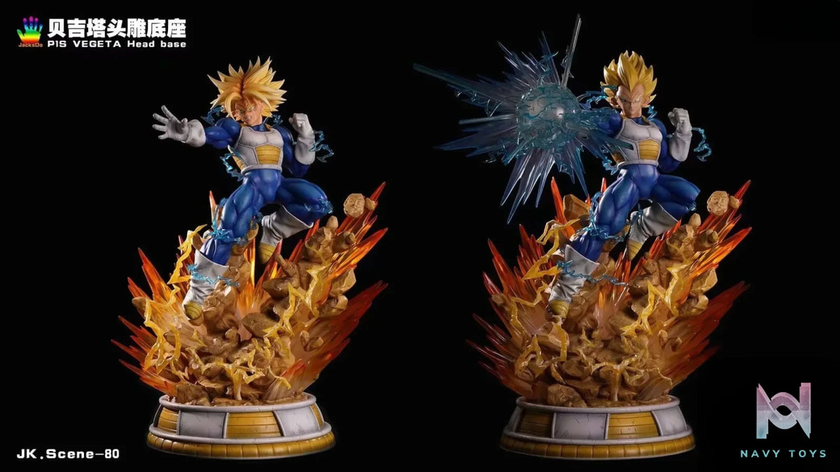 JacksDo Studio – Dragon Ball Vegeta Head Sculpture Base