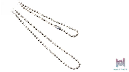 Raven Studio (silver jewelry) – “Bound” 4mm Satan Goat Skull Ball Chain Original