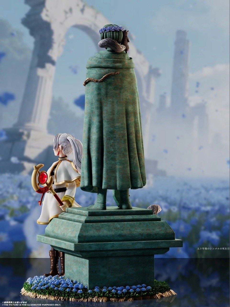 Frieren & Himmel Stone Carving - Frieren: Beyond Journey’s End - Seven Studio resin statue Seven studio anime figure