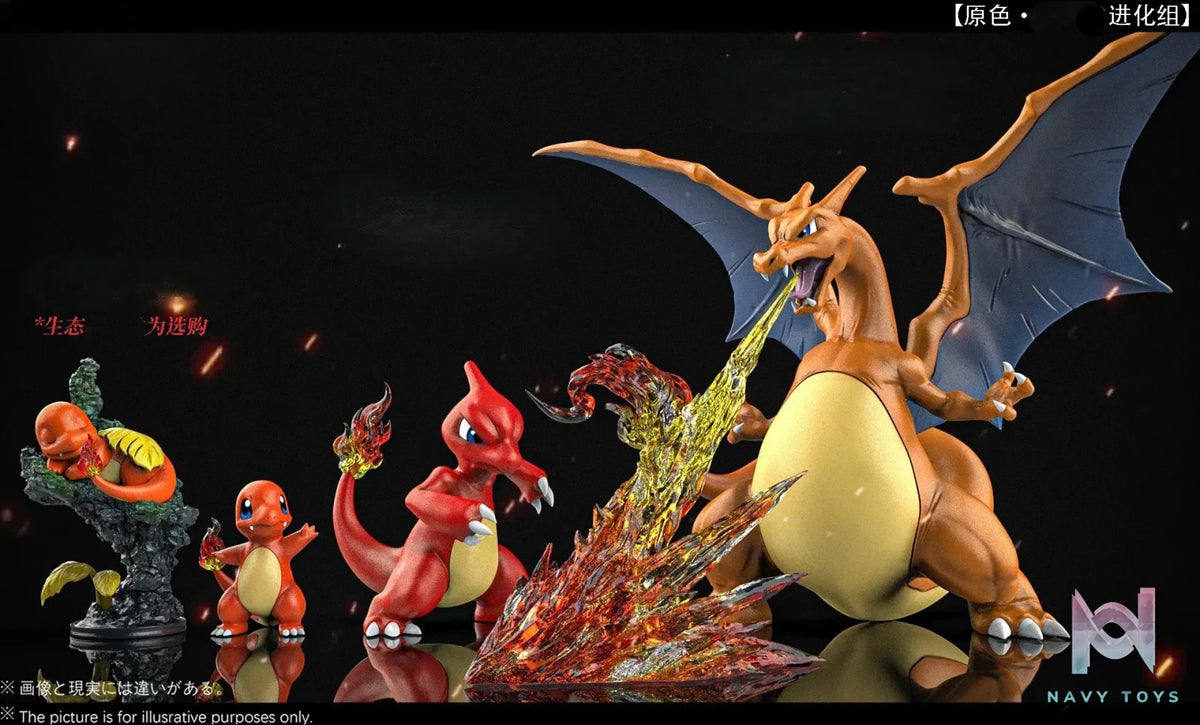 Wang Wang Studio – Charizard Evolution Set Pokémon