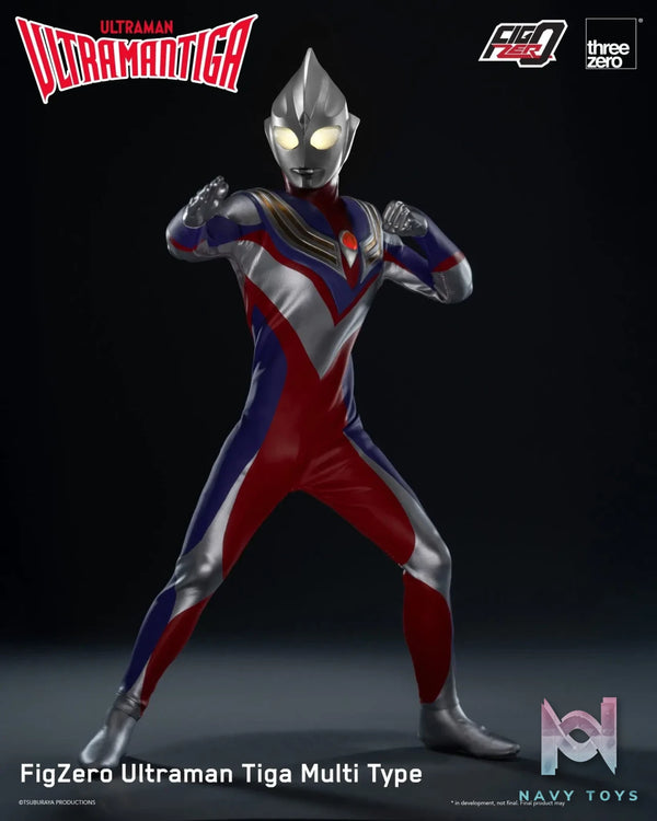 Threezero – Ultraman Tiga FigZero Ultraman Tiga Multi Type 3Z05670W0 (Licensed)