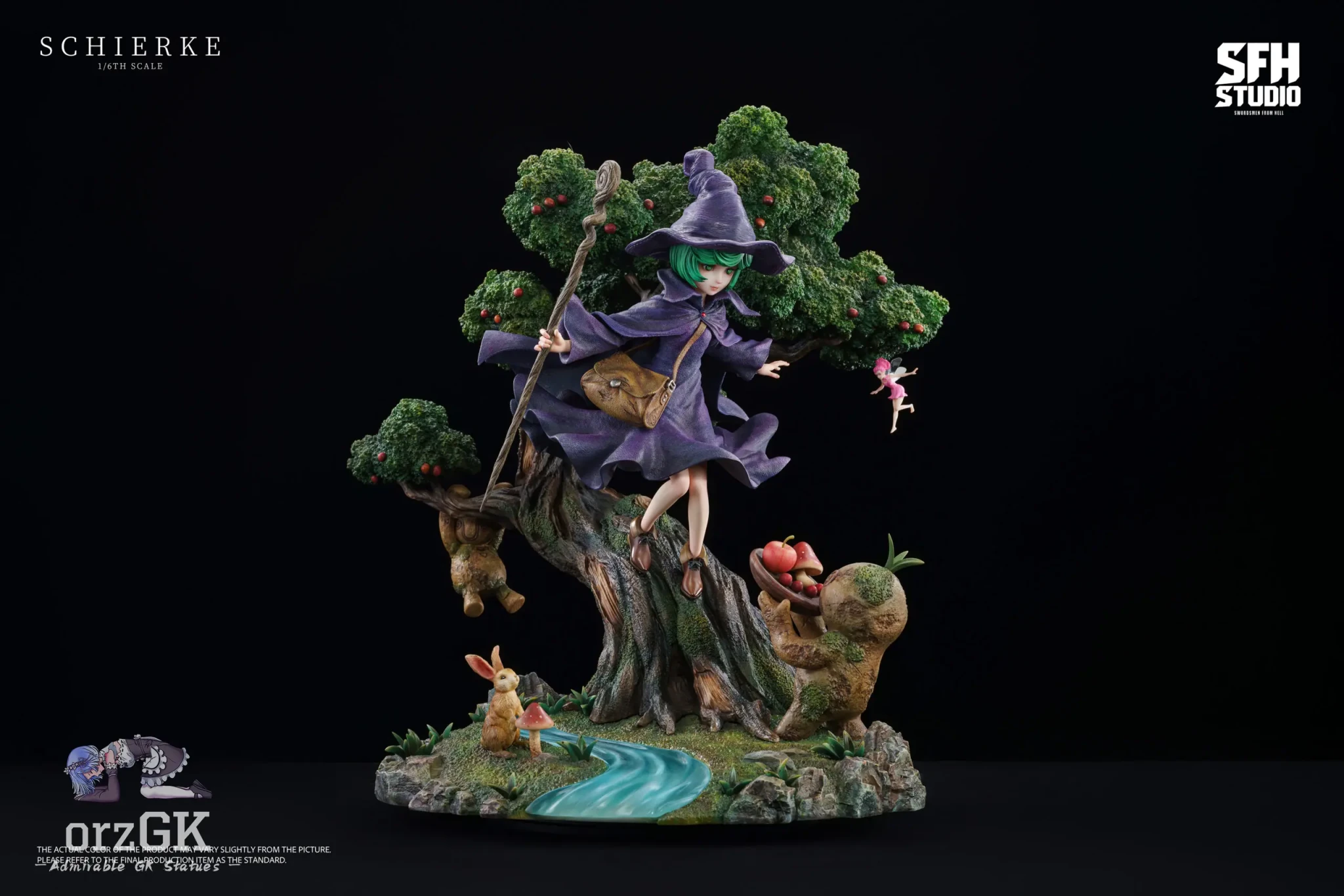 Schierke - Berserk- Swordsmen from Hell Studio resin statue Navy Toys anime figure
