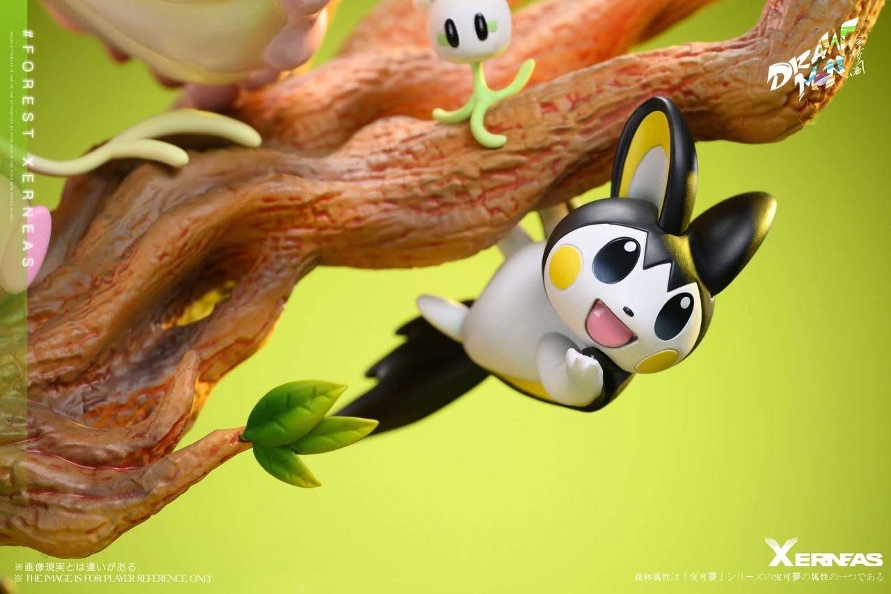 Forest Xerneas - Pokemon - Drawmon Studio resin statue Drawmon Studio anime figure