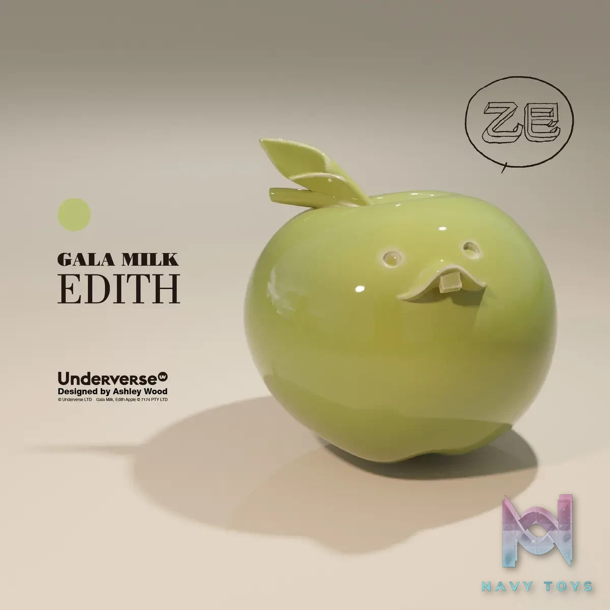 UNDERVERSE – Original GALA MILK EDITH APPLE and GALA MILK EGON APPLE (Licensed)