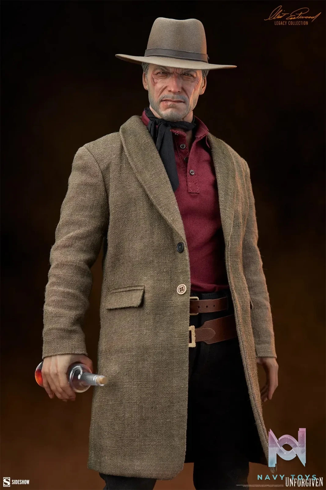 Sideshow Collectibles – Unforgiven William Munny 1/6 Scale Action Figure 100478 (Licensed)