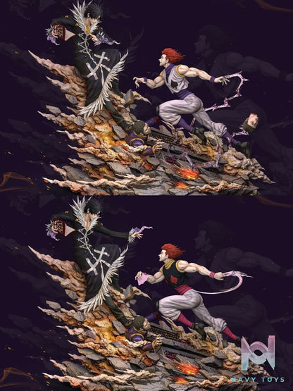 Chrollo Lucifer VS Hisoka - Hunter x Hunter - Hunter Fan Studio resin statue Hunter Fan Studio anime figure