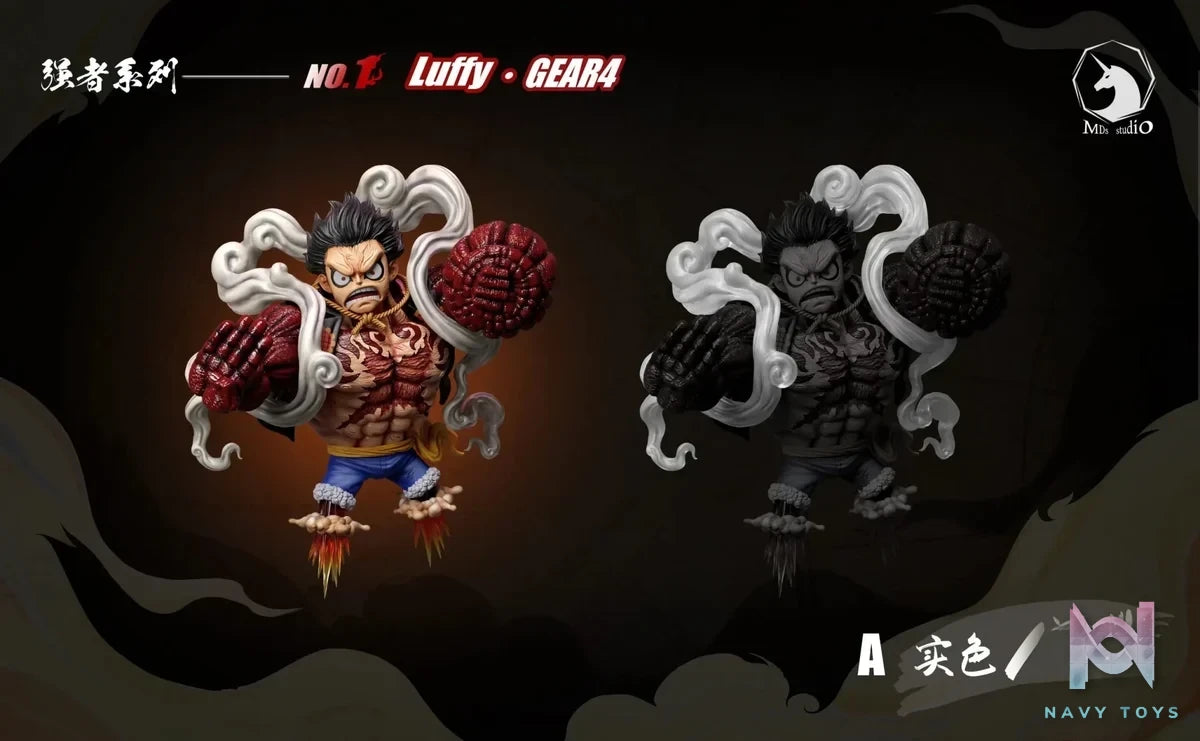 Mds Studio - One Piece Gear fourth Luffy resin statue Navy Toys anime figure