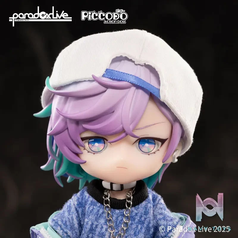 GENESIS x PICCODO ACTION DOLL Studio – PICCODO ACTION DOLL X Paradox Live Kanata & Nayuta Yatonokami Chibi Doll (Licensed)