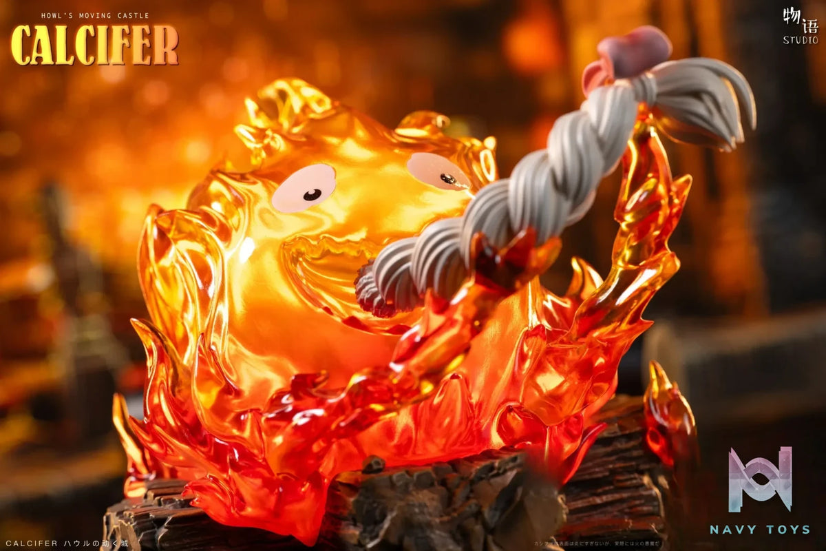 Wu Yu Studio – Calcifer Eating Hair Howl’s Moving Castle