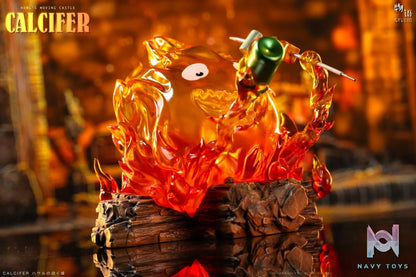 Wu Yu Studio – Calcifer Eating Hair Howl’s Moving Castle