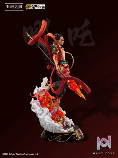 Shi Yue Wu Tong Studio – Fengshen Series Nezha Dual Proportion Limited Statue (Licensed)