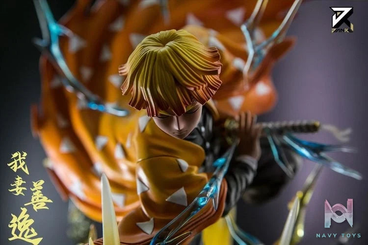 Zenitsu Agatsuma - Jianke Studio resin statue Khác anime figure