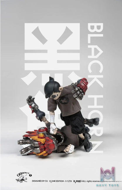 D ONE Studio – Black Horn Doll 1/12 The Year of The Loong (Licensed)