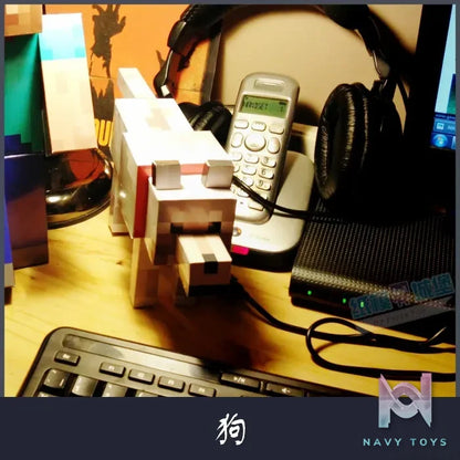 Qian Zhi Lu Studio – Minecraft series 3D Paper Model DIY