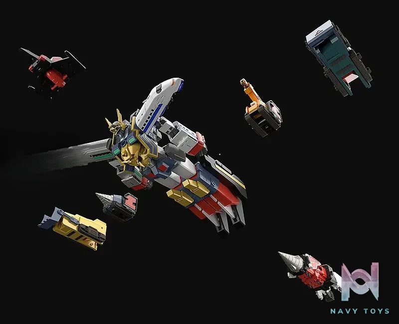 GSC – THE GATTAI The Brave Express Might Gaine Might Kaiser X Might Gaine Posable Figure (Licensed)