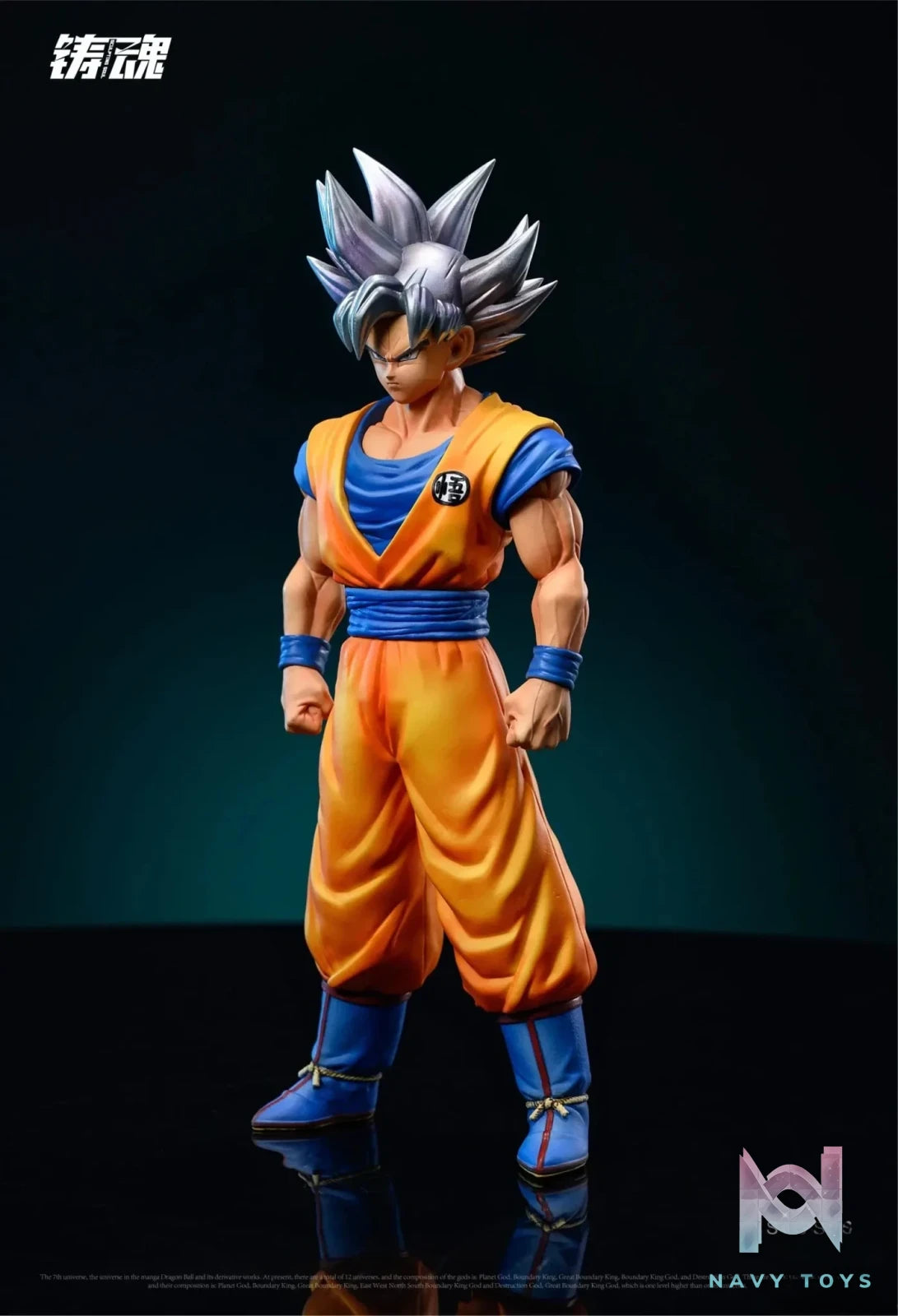 Sculpting Soul Studio - Super Warriors of Universe 7 (Goku, Vegeta, Gohan, Piccolo, Broly) resin statue Navy Toys anime figure